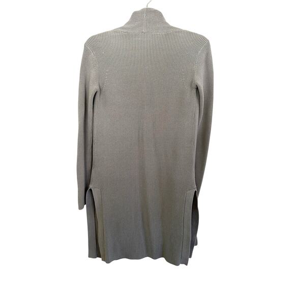 Wilfred Aritzia Womens Cardigan XS Gray Knit Open Front Sweater - Picture 3 of 8